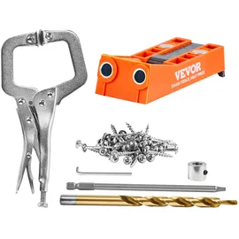 Vevor Pocket Hole Jig Kit Doppeltaschenloch 50 tlg.