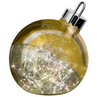SOMPEX Ornament LED gold, 30 cm