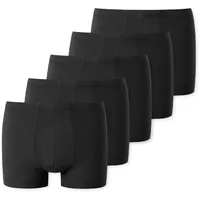 SCHIESSER Uncover Cotton Boxershorts schwarz 3XL 5er Pack