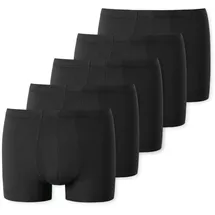 SCHIESSER Uncover Cotton Boxershorts schwarz 3XL 5er Pack