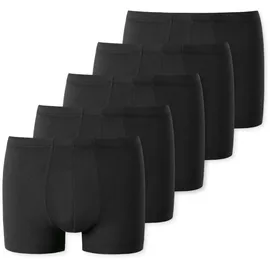 SCHIESSER Uncover Cotton Boxershorts schwarz 3XL 5er Pack