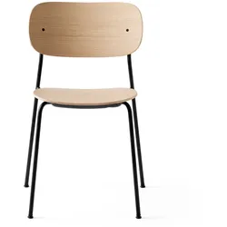 Audo - Co Dining Chair, schwarz / Eiche natur