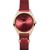 BERING - 17031-363-GWP - Armbanduhr - Damen - Quarz - Ultra Slim - Rot