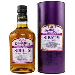 Edradour Ballechin 15 Jahre SBCS Batch 2022/#1 Single Malt Scotch Whisky 58,9% Vol. 500ml