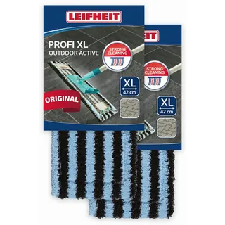 Leifheit 2er Set Wischbezug Profi XL outdoor active 42 cm 55159