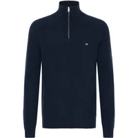 Kronstadt Troyer KRONSTADT "Troyer KSDoors half Zip", Herren, Gr. XXL, blau (sky captain), Obermaterial: 70% Wolle mw. 30% Polyamid PA., Pullover Troyer