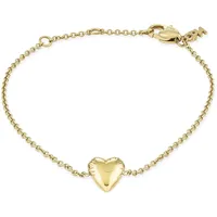 Copenhagen Studios Balloon Hearts Armband Edelstahl goldfarben 20 cm
