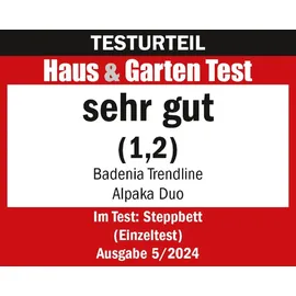 Badenia Trendline Alpaka Bettdecke warm 155 x 220 cm Testurteil Haus & Garten Test (1,2) | Weiß