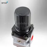 BITUXX Druckluft Wartungseinheit 1/2' Druckminderer Wasserabscheider Öler Filter - Bituxx
