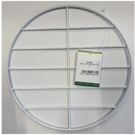 Aumüller Ersatzteil Gitter für 50 cm Korbhöhlen Weiß