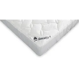 IRISETTE Lavetta Matratzenauflage 160 x 200 cm weiß