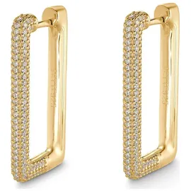 JETTE Creolen GLAM gelbgold 88340051