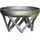 Svenskav Feuerschale 63 x 36 cm Edelstahl silber