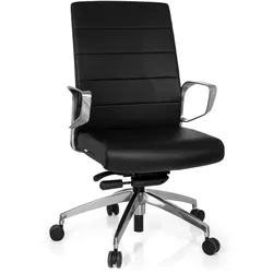 Bürostuhl PROVIDER Kunstleder schwarz hjh OFFICE