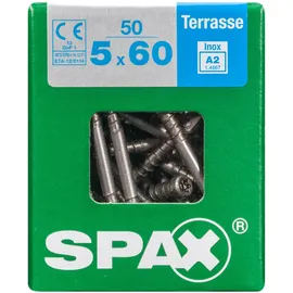 SPAX Terrassenschraube 5,0 x 60 mm 50 Stück