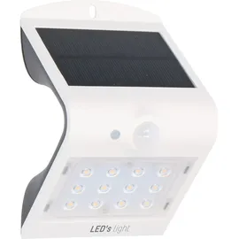 LED's Work Außenleuchte Solar 1,5 W 220 lm Bewegungsmelder weiß