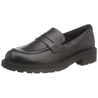 CLARKS Damen Orinoco2 Penny Loafer, Black Leather, 39 EU