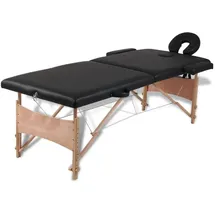 vidaXL Massageliege + Massagesessel, Heath