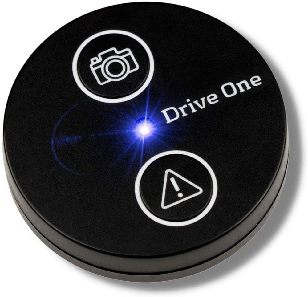 NeedIt Drive One Verkehrsalarm (Blitzerwarner für Auto - Warnt vor Blitzern und Gefahren) schwarz