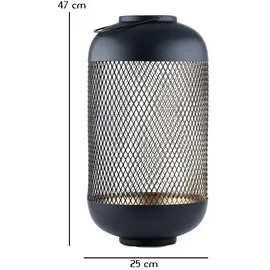 Marrakesch Orient & Mediterran Interior 2er Set Gartenlaterne Garten Windlicht Deko Asbirg