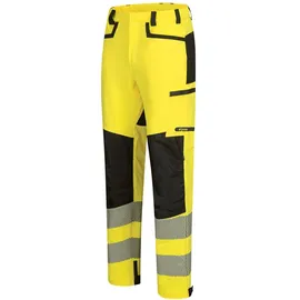 FELDTMANN Warnschutzbundhose Reims Gr.52 gelb/schwarz