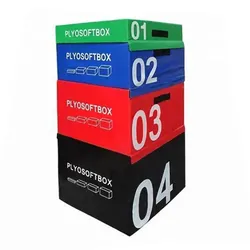 Plyo Box Set Cranit PS4 Crossfit Box Sprungbox Schumstoff 75x90 cm - Versand nur in DE
