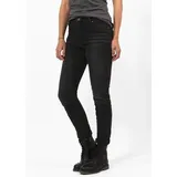 John Doe Betty High XTM Jeans Damen - Schwarz - 27/34