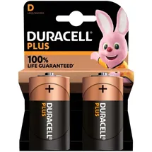 Duracell Plus D Mono LR20 Batterien + 100% LANGLEBIGER* MN1300