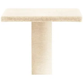 vidaXL Kratzbaum mit Plattform 38 cm Creme