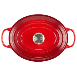 Le Creuset Signature Bräter 27 cm oval kirschrot