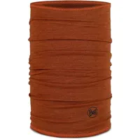 Buff Merino Lightweight Neck Warmer Orange Mann