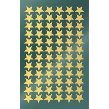 Avery Zweckform Weihnachts-Sticker Sterne gold 144 Aufkleber