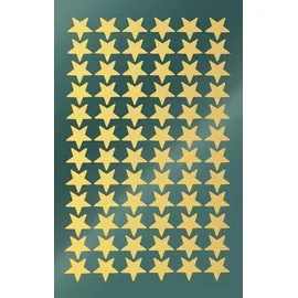 Avery Zweckform Weihnachts-Sticker Sterne gold 144 Aufkleber
