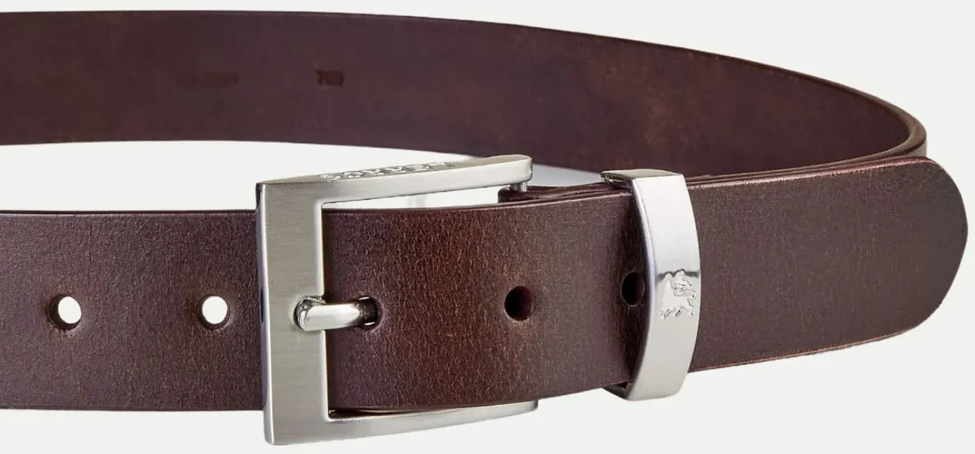 Ledergürtel Braun 90