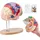 Vevor Menschliches Gehirn Modell Anatomie 2X Lebensgroßes 4-teiliges Anatomisches Modell mit Etiketten & Display Basis
