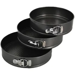 Flachboden-Springform-Set Kuchenform Kuchen backen Küche Haushalt Küchenhelfer