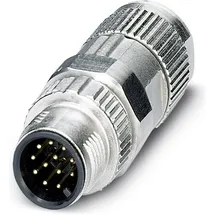 Phoenix Contact 1559592 Sensor-/Aktor-Steckverbinder, unkonfektioniert M12 Stecker, gerade Polzahl Sensoren: 12 1 St.