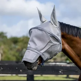 Horseware Rambo Plus Fliegenmaske Pony silber