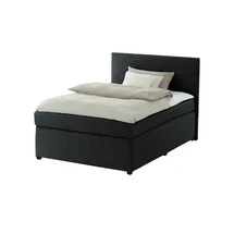 Möbel Kraft Boxspringbett 97 x 104 cm H3 Schwarz