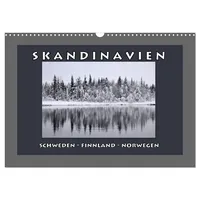 Calvendo SKANDINAVIEN (Wandkalender 2026 DIN A3 quer), CALVENDO Monatskalender
