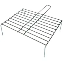 EDM Grill 40 x 27 cm Zink Silber