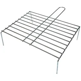 EDM Grill 40 x 27 cm Zink Silber
