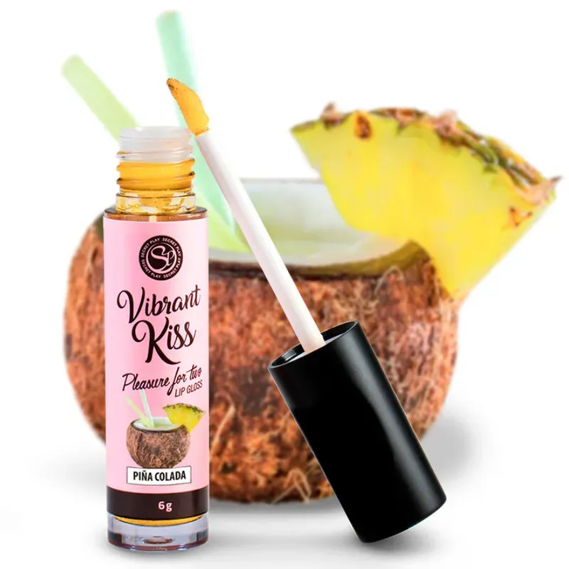 SECRETPLAY  Lipgloss Vibrant Kiss Pina Colada
