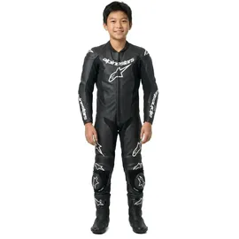 Alpinestars Gp Plus V2, Perforierter Lederanzug - - 9-10 Jahre