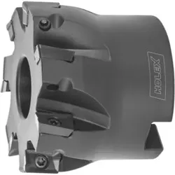 HOLEX Eckfräser 90°, mit Bohrung,⌀ D / Anzahl Schneiden Z: 50/7 mm