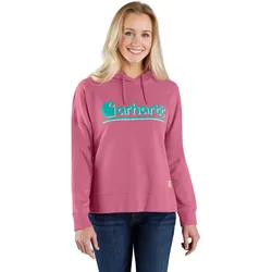 Carhartt Fiber Series Graphic Hooded Sweatshirt 106918 - woodrose - M