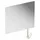 Hewi Kippspiegel 801.01B10099 600x540x6mm, mit Seilumlenkung, matt,