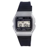 Casio Digital LED Light Daily Alarm Black Dial F-91WM-1B F91WM-1B Mens Watch