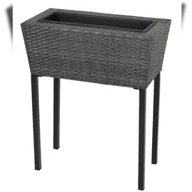 deluke BOLOGN 2er Set 75 x 75 x 80 cm Silber