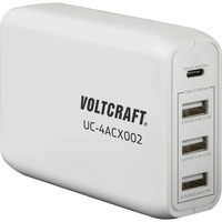 VOLTCRAFT UC-4ACX002 VC-11744745 USB-Ladegerät Steckdose Ausgangsstrom (max.) 3400 mA